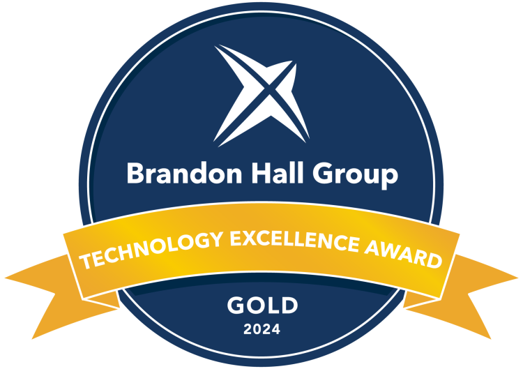 Brandon Hall Group Technology Excellence Gold Award 2024 image